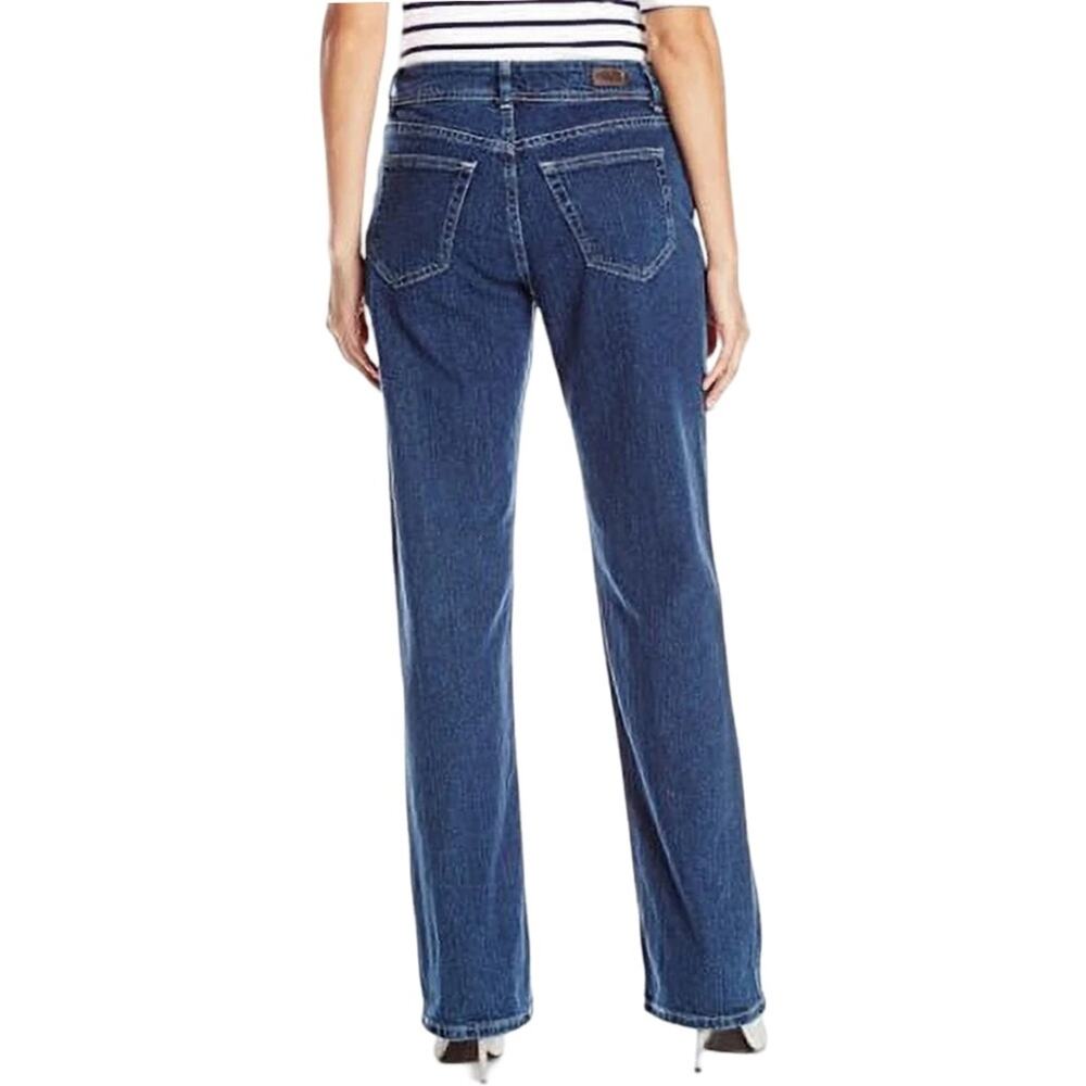 Riders by Lee Indigo Women's Relaxed Fit Straight-Leg Jean Sz 14 - Picture 2 of 7